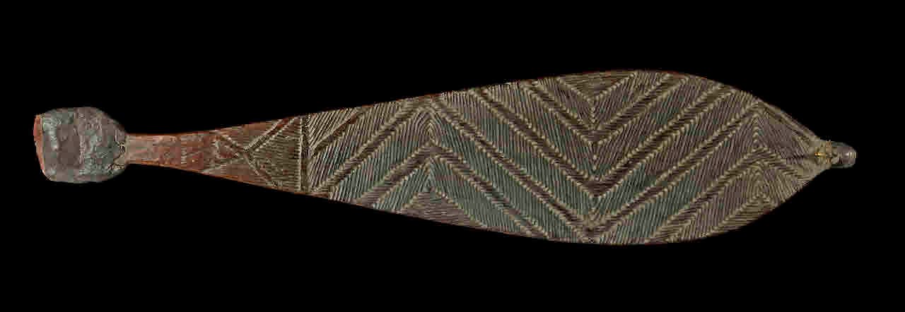 Spear thrower. North Western Australia, late 19th or early 20th century. © The Trustees of the British Museum