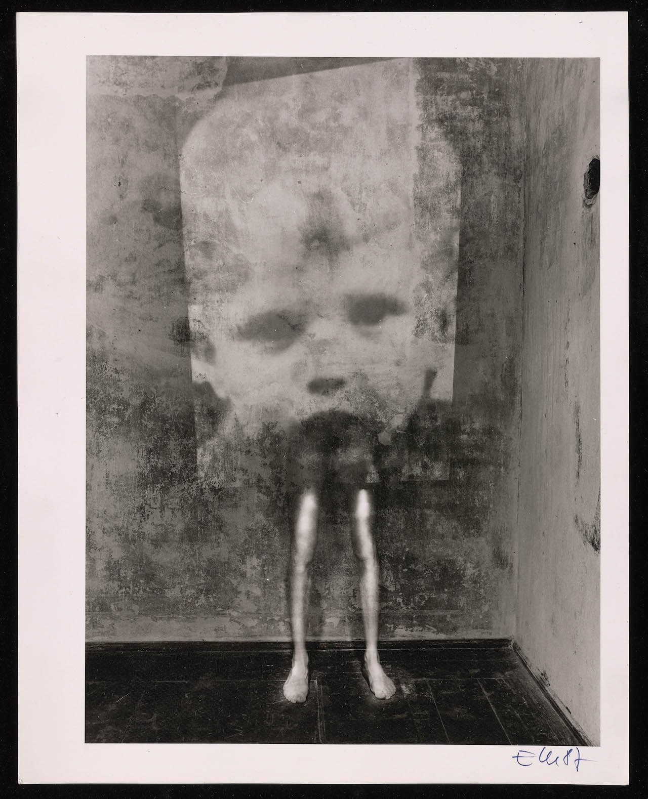 Klaus Elle, photograph, from Foto-Anschlag (Leipzig, 1988)