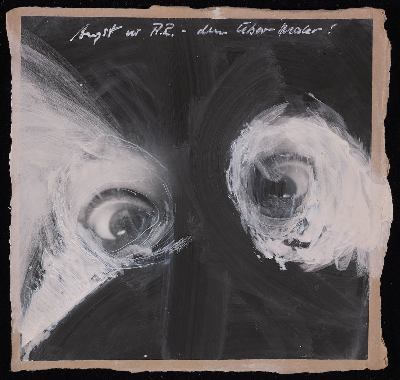 Michael Brendel, “Angst vor A.R.,” from Schaden, no. 15 (Berlin, 1987)