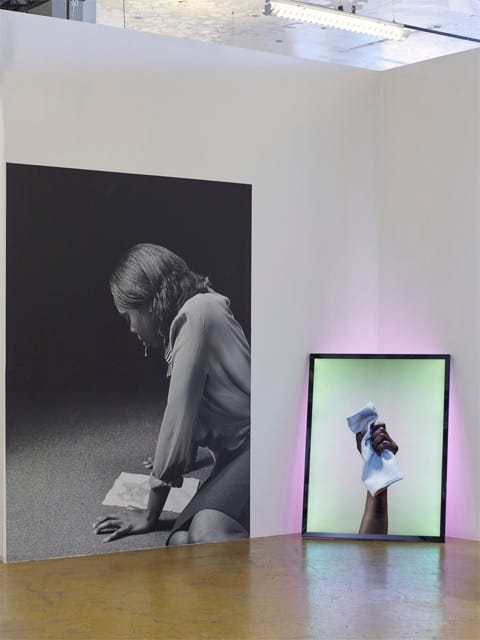 Work by Dominic Hawgood at South Kiosk (click to enlarge)