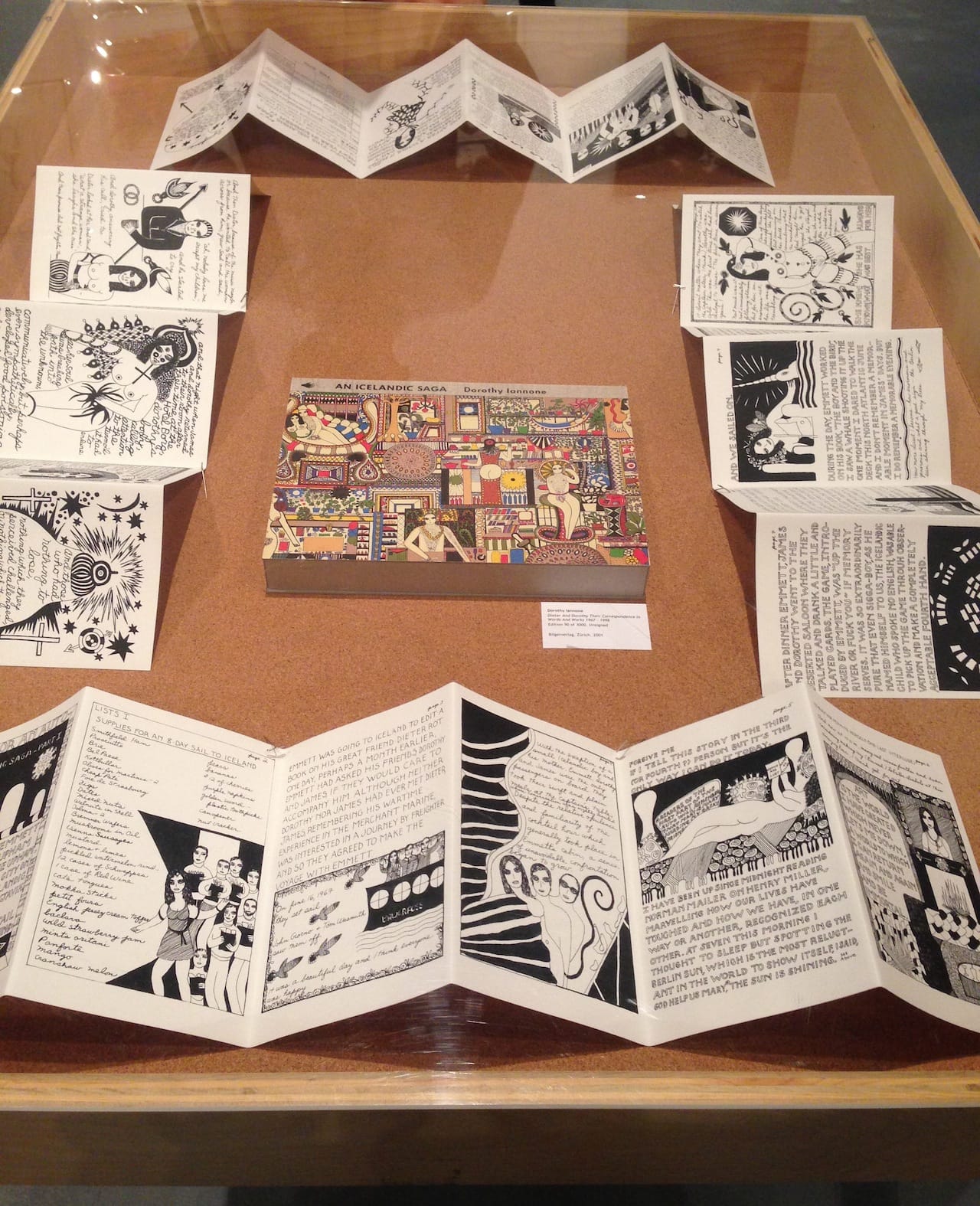 Dorothy Iannone, "An Icelandic Saga" (1967-1998)