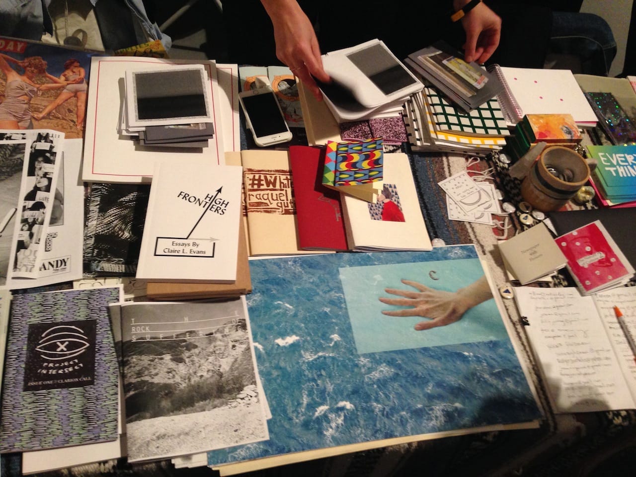 The Women's Center for Creative Work's booth