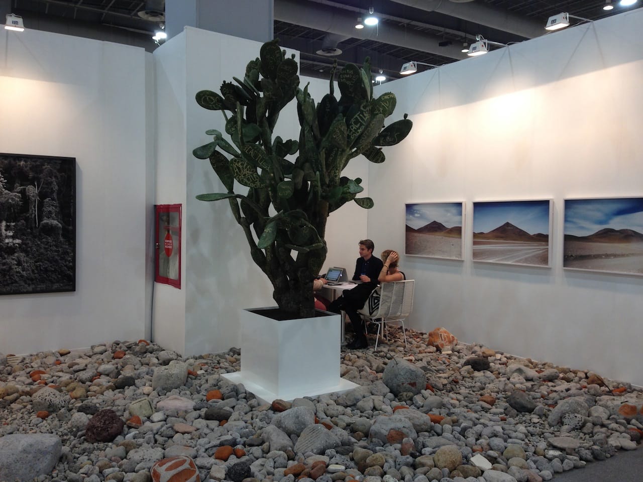 Work by Julius von Bismark and Julian Carriere at the Alexander Levy / Dittrich & Schlechtriem booth