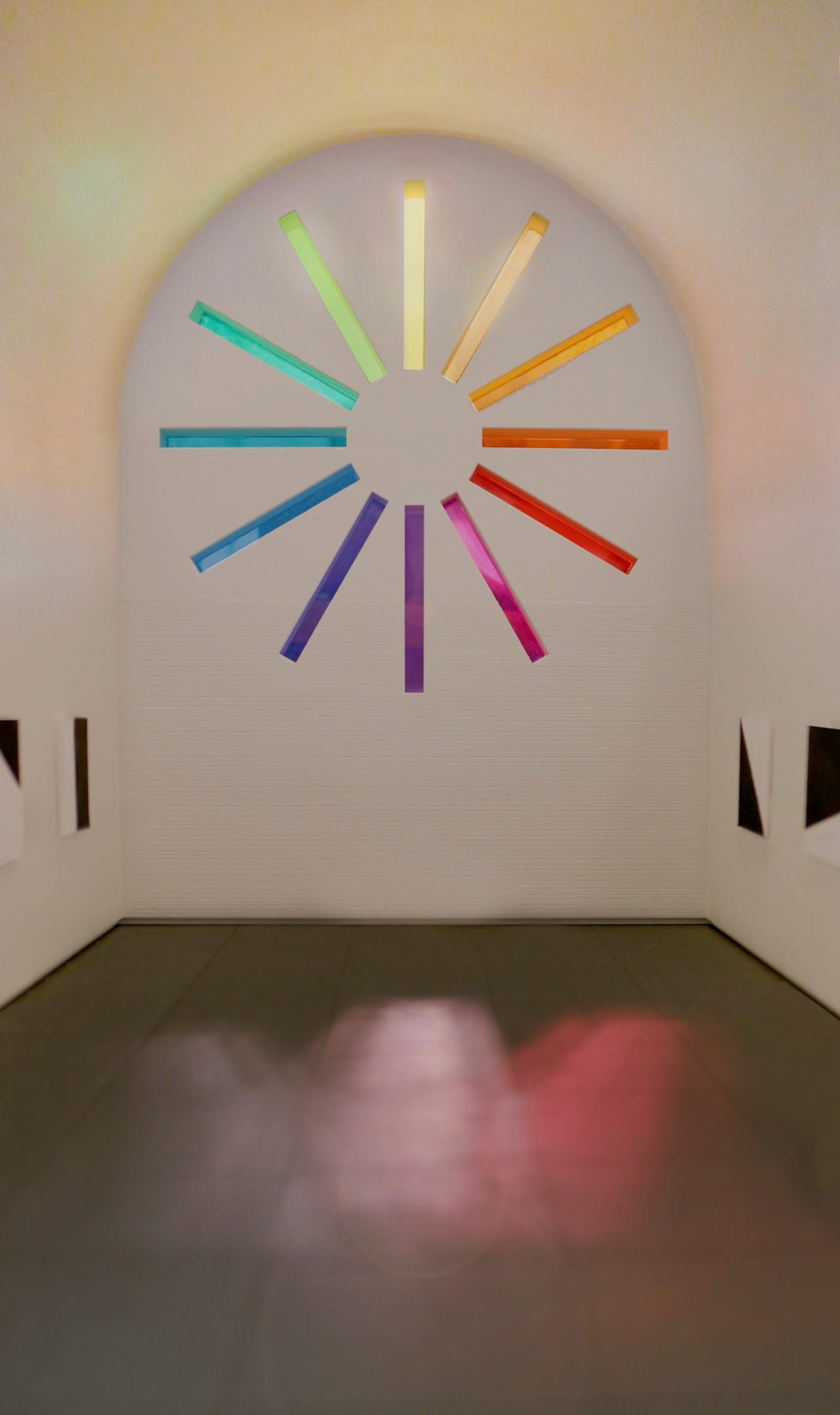 Interior rendering of Ellsworth Kelly's "Austin"(2015)