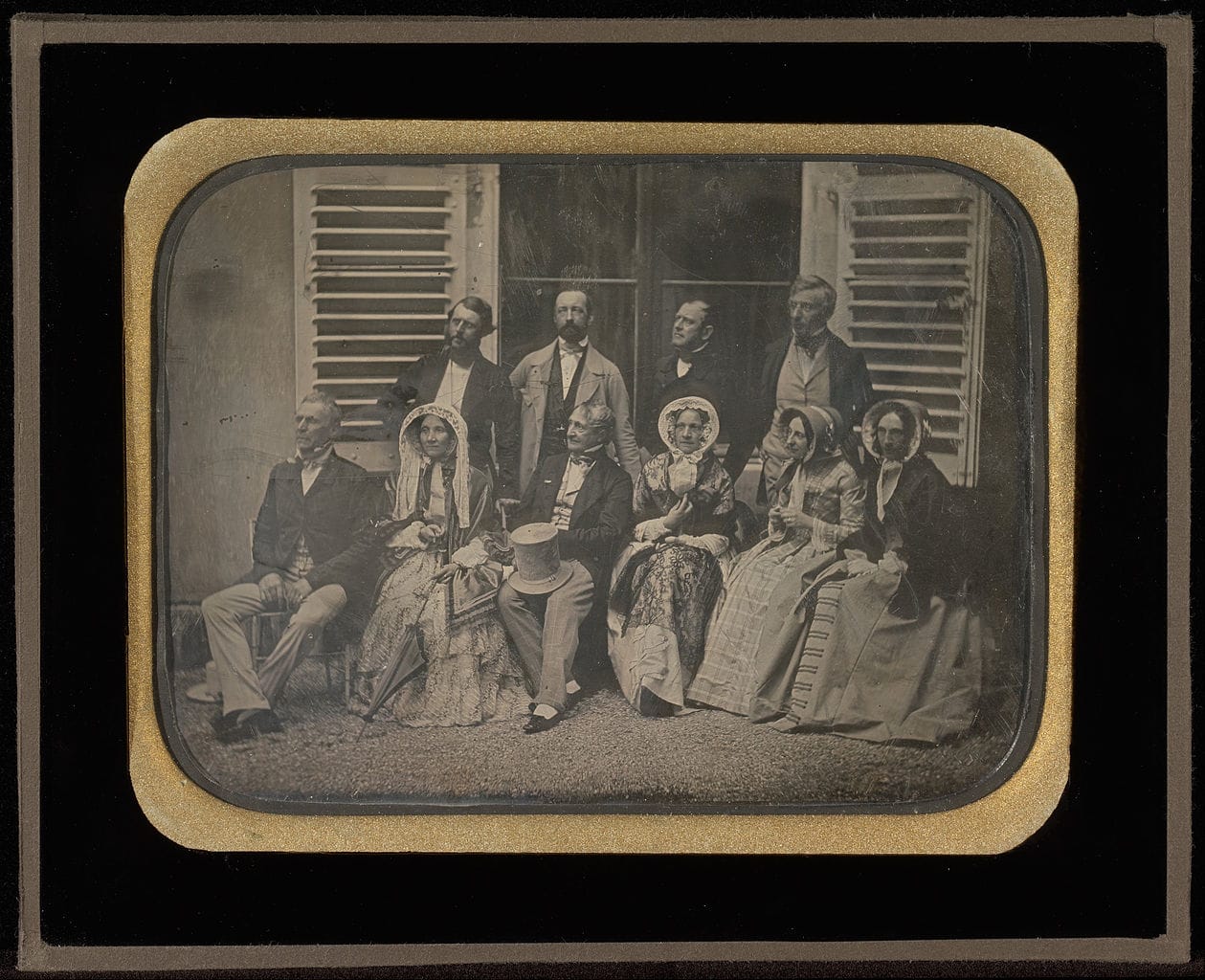 Jean-Gabriel Eynard, "Family and Friends at Fleur d'Eau" (1850), daguerreotype (J. Paul Getty Museum, via Wikimedia)
