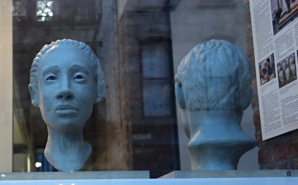 New York Academy of Art forensics (photograph by the author for Hyperallergic)