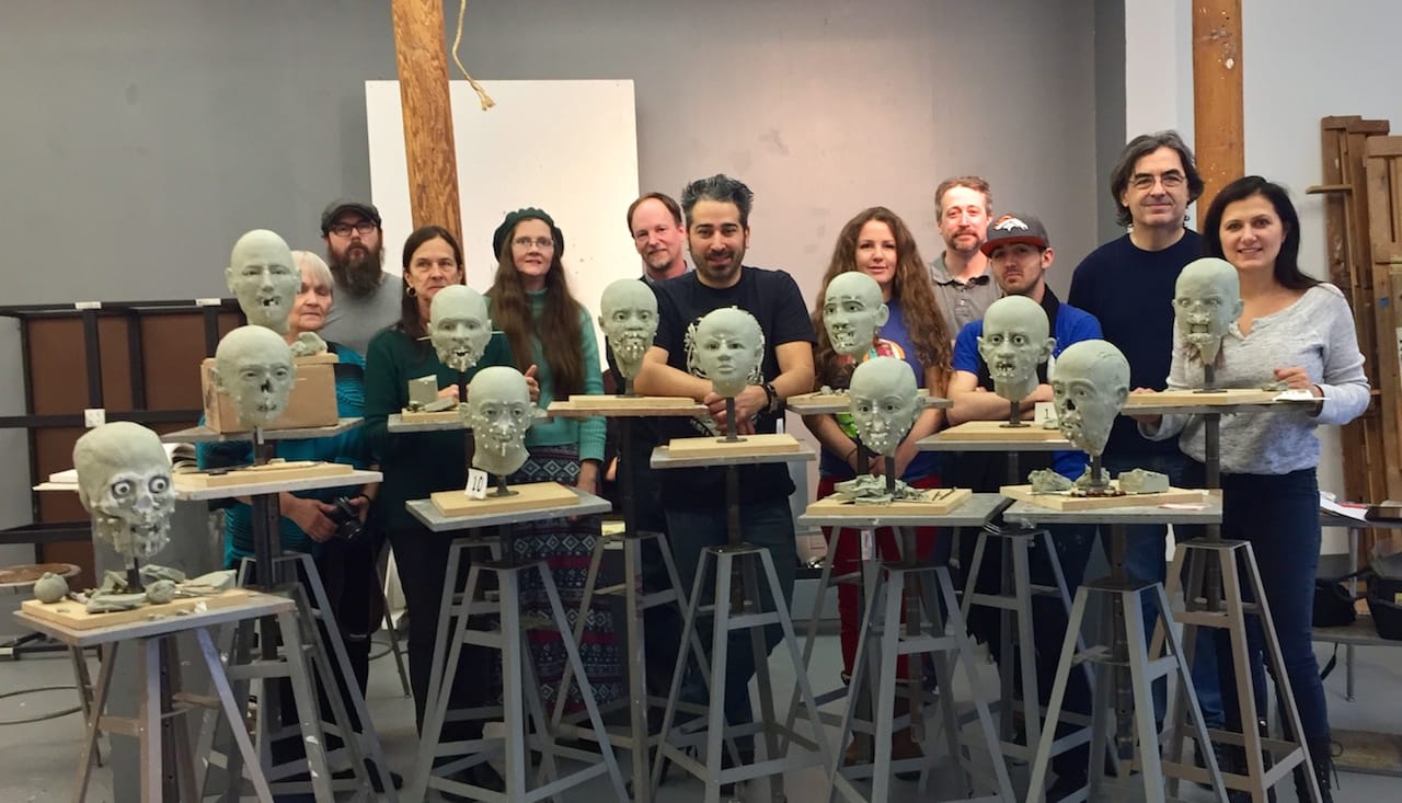 New York Academy of Art forensics (courtesy New York Academy of Art)