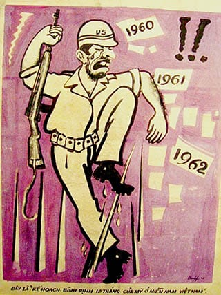 Anti US Propaganda Soldier, 1962, Courtesy Ho Chi Minh City Museum of Fine Arts