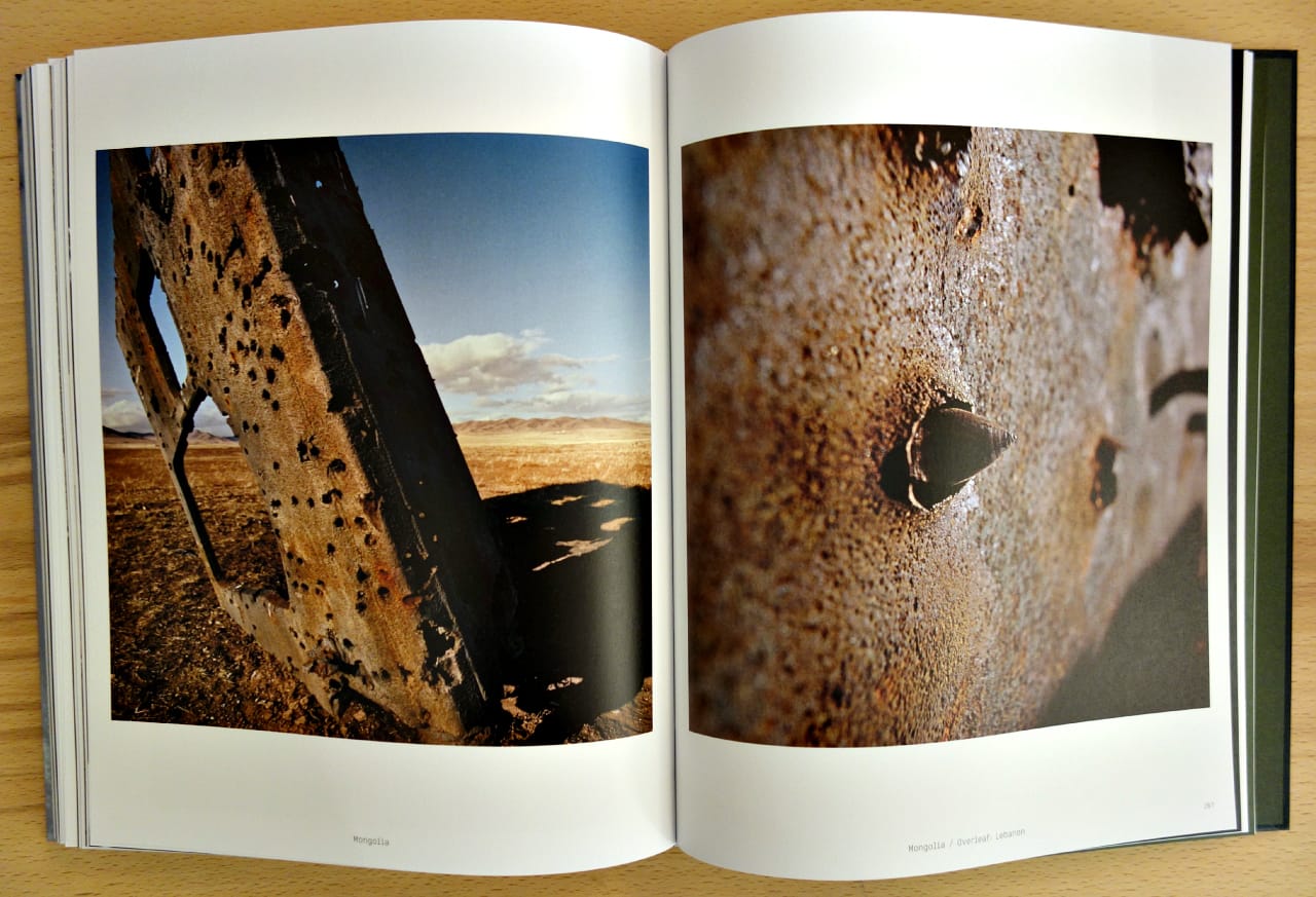 Pages from 'Targets' (photograph by the author for Hyperallergic)