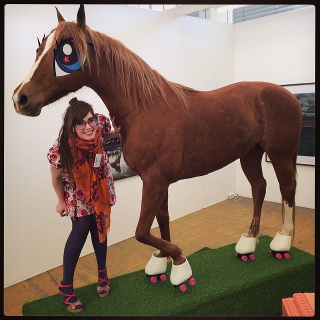 Tinkebell with her “Cupcake – My Little Pony” (photo by @tinkebell/Instagram)