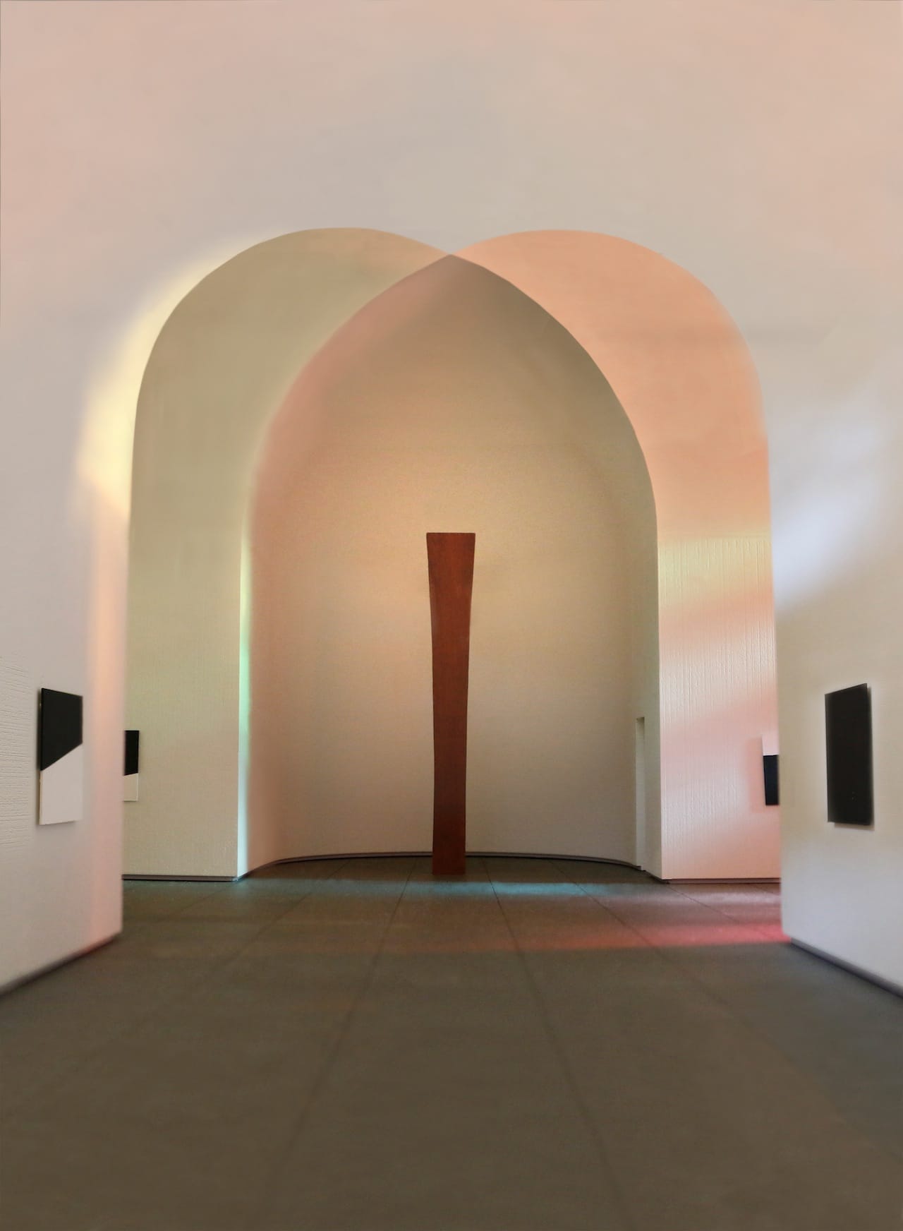 Interior rendering of Ellsworth Kelly's "Austin"(2015)