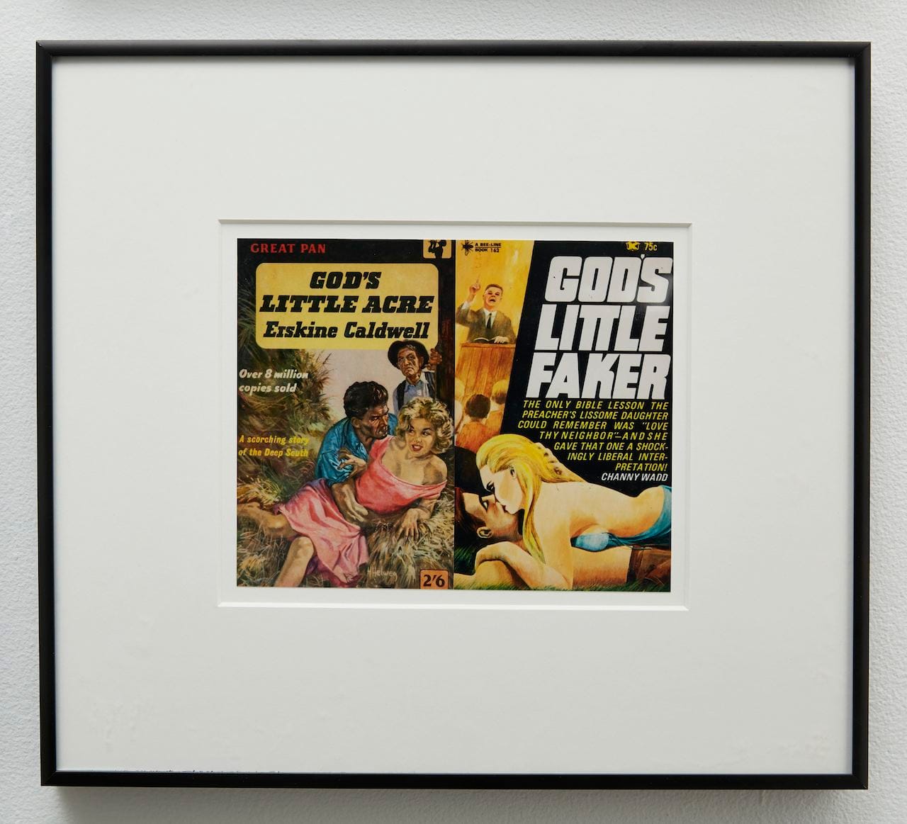 John Waters Library Science #8, 2014 2 C-prints Image Size: 6 x 7 1/2 inches Framed size 12 1/2 x 14 inches Edition of 5 Courtesy of the artist and Marianne Boesky Gallery, New York © John Waters Photo credit: Jason Wyche  