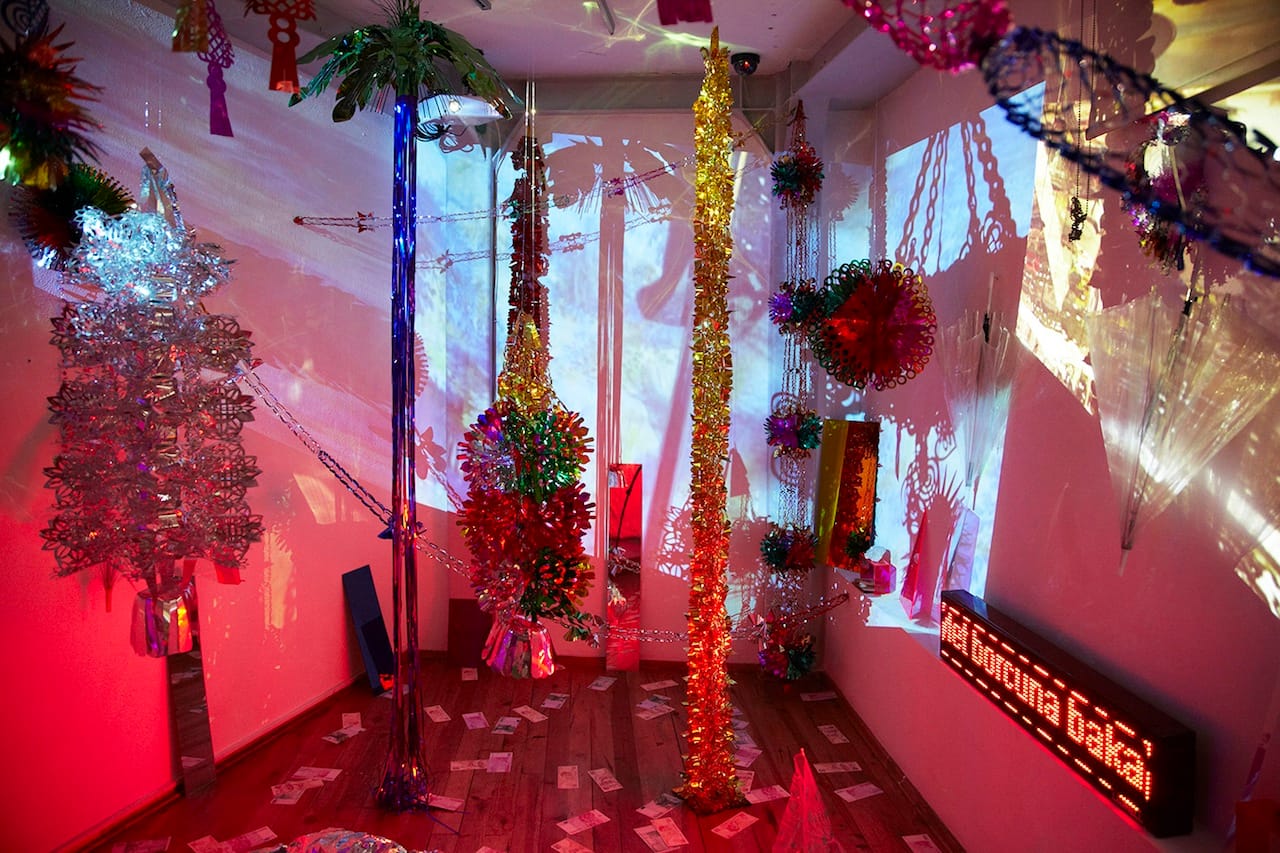 Bahar Yurukoglu, “this place,” at maumau works (courtesy the artist)