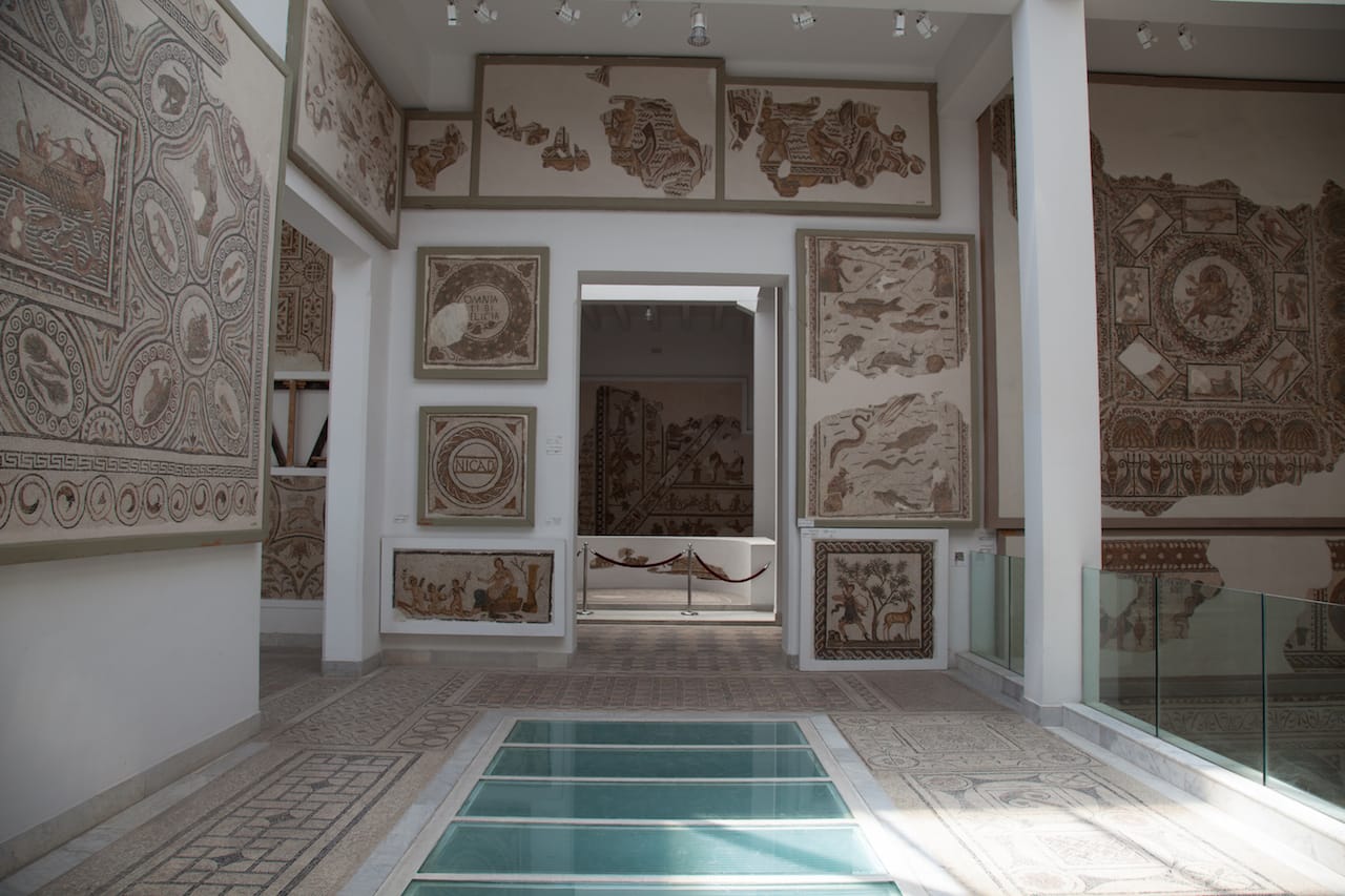 A gallery of mosaics at the Bardo Museum (photo by Nicolas de Camaret/Flickr)