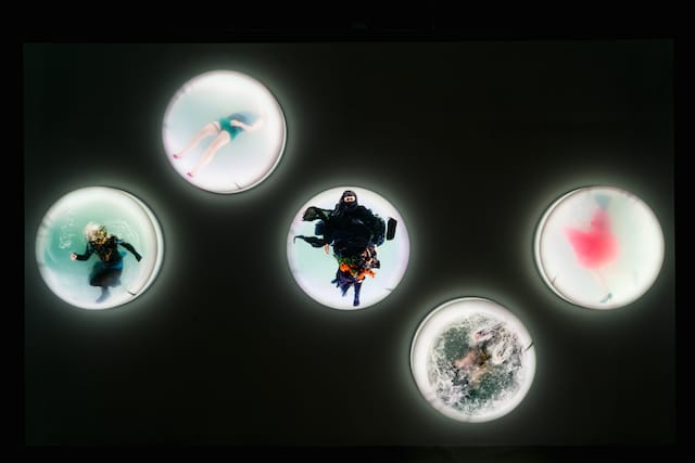 Installation view of Lars Jan: HOLOSCENES/Quaternary Suite, Photo © 2015 Don Milici. All images courtesy of the Pasadena Museum of California Art. 