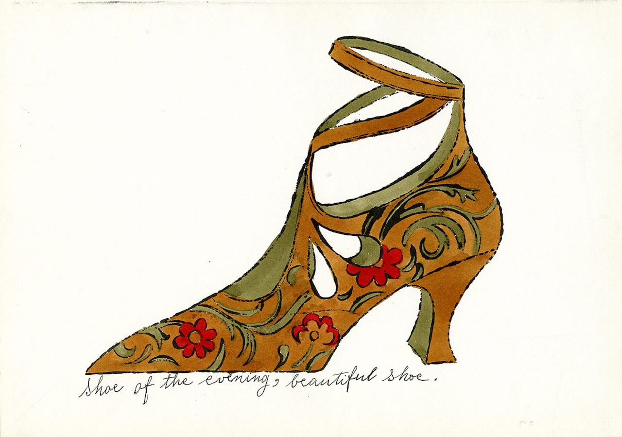 3_Andy_Warhol_Shoe_of_the_Evening_Beautiful_Shoe_ca_1955_AWF