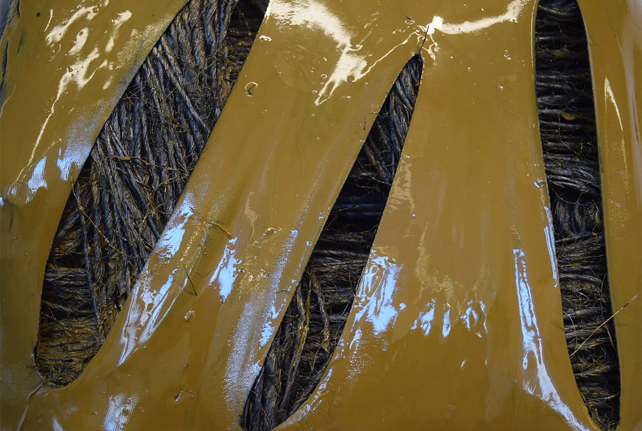 Detail of Amy Giovanna Rinaldi, "Untitled" (2014)