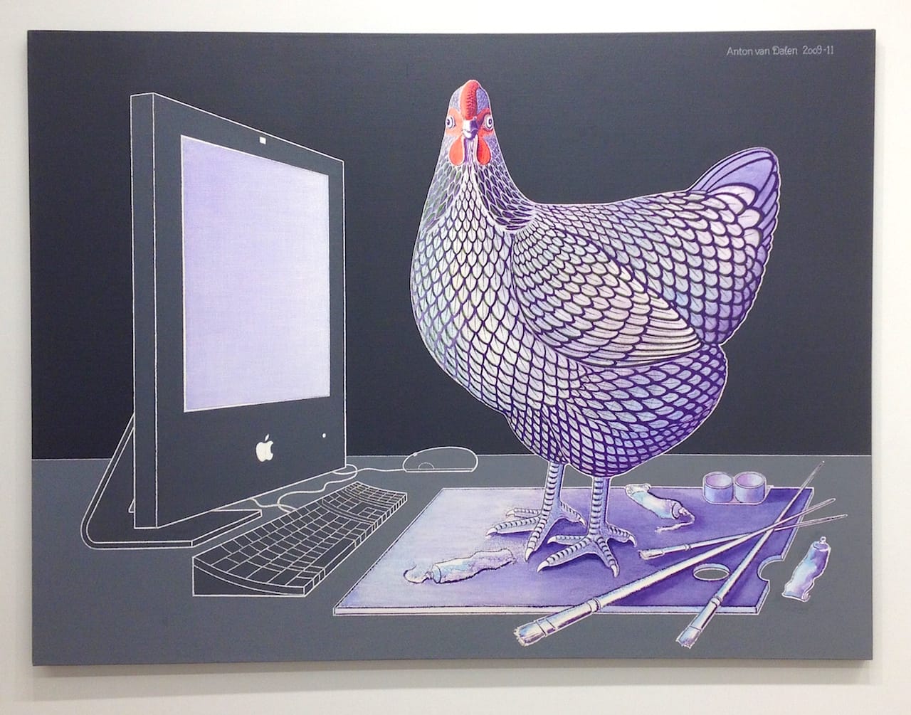 Anton van Dalen_iMac, Wyandotte Chicken and Palette