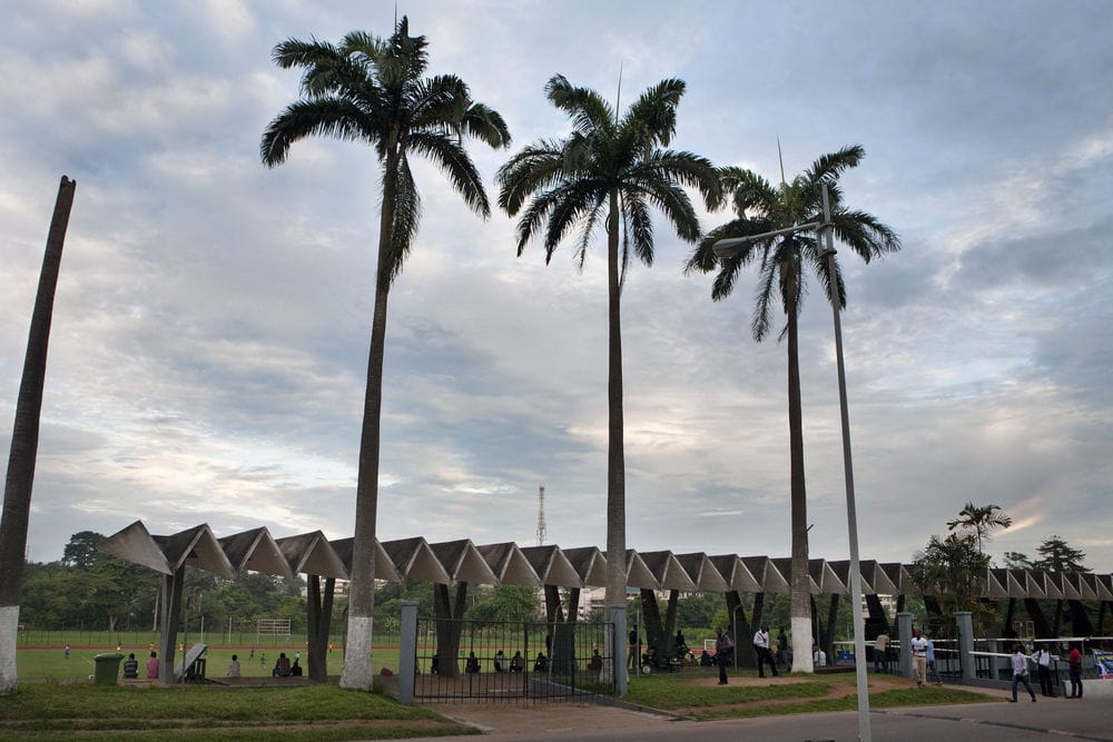 Stadium at KNUST (Kwame Nkrumah University of Science and Technology), Kumasi (Ghana), von/by KNUST Development Office, 1964-1967, Foto/photo: © Alexia Webster 