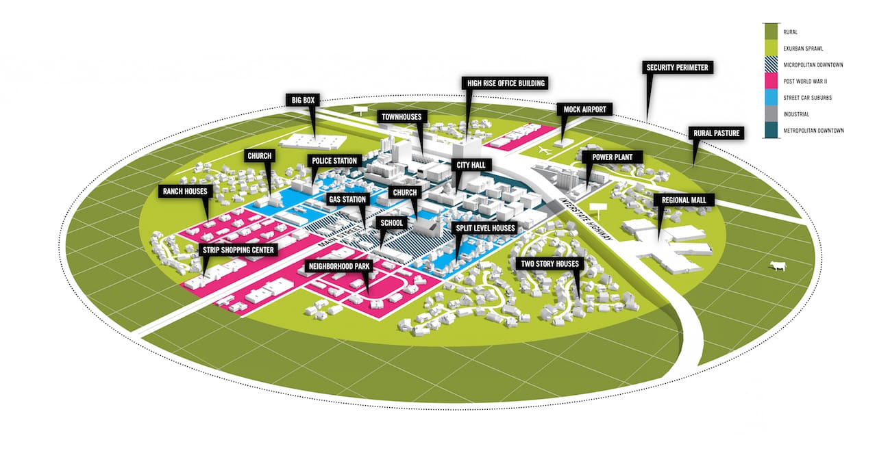 A diagram of the City Lab at Pegasus Global Holdings's CITE (all images courtesy Pegasus Global Holdings)