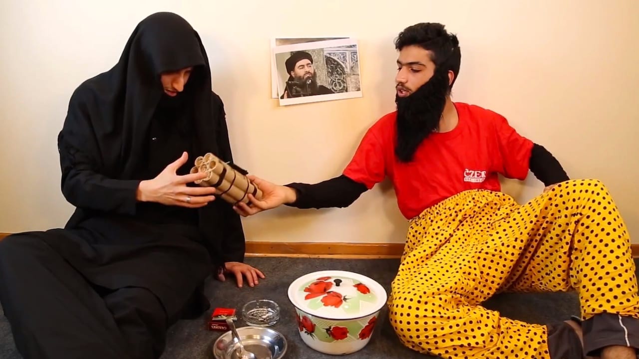 A YouTube video by Daya Altaseh titled "Happy Valentines" (screen grab via Youtube)