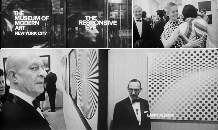 Scenes from Brian DePalma's The Responsive Eye film (via Greg.org)