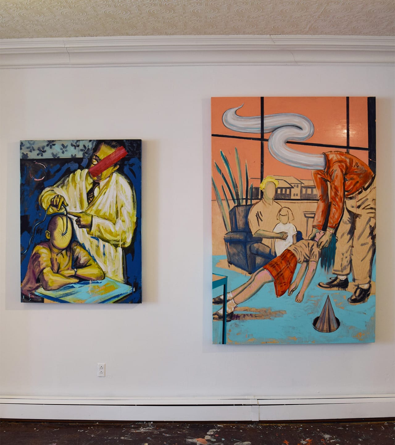 Installation view of Daniel Horowitz exhibition 'Planned Obsolescence' at the Department of Signs and Symbols