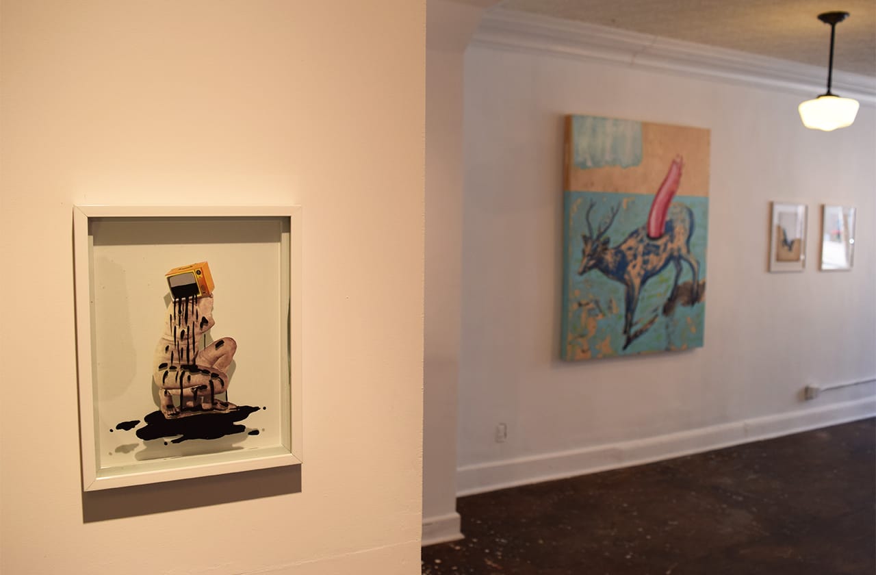 Installation view of Daniel Horowitz exhibition 'Planned Obsolescence' at the Department of Signs and Symbols