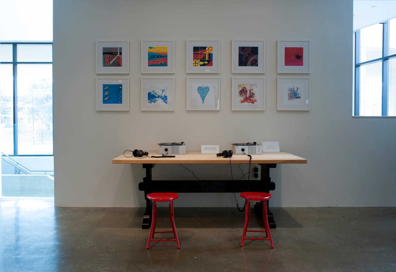 Installation view of 'Locally Sourced'