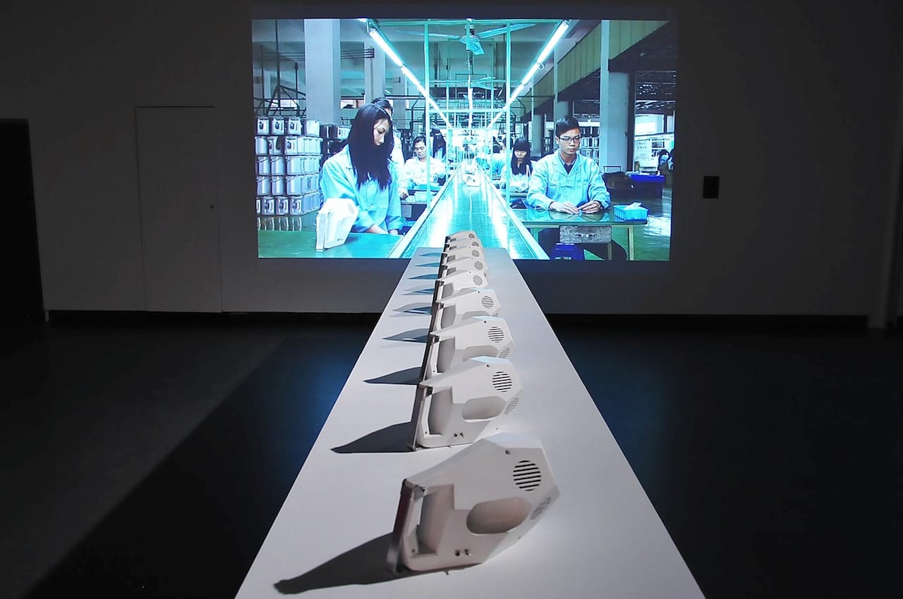 75 Watt, Revital Cohen and Tuur Van Balen, installation view at Haus der Kulturen der Welt, photo by Paco Neumann, courtesy of transmediale