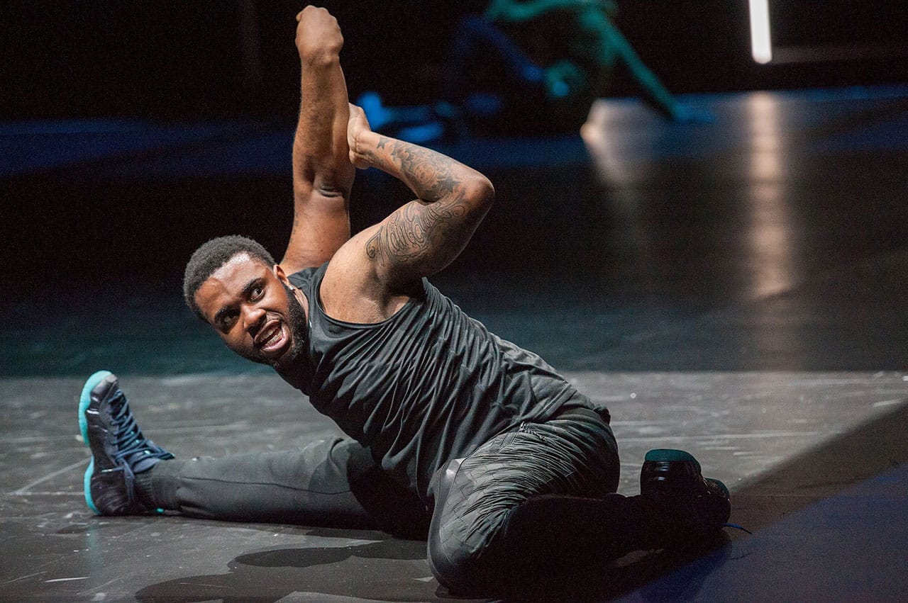 Glendon "Tyme" Charles in 'FLEXN' at Park Avenue Armory (click to enlarge)