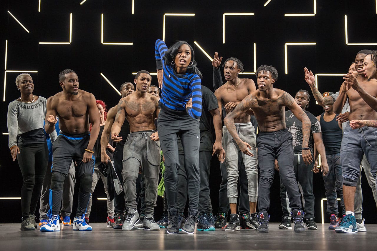 Deidra "Dayntee" Braz in 'FLEXN' at Park Avenue Armory (click to enlarge)