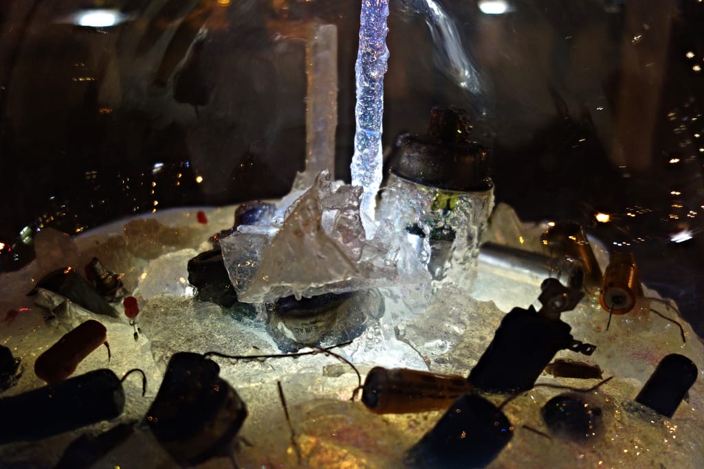 'Gazing Globes' by Paula Hayes in Madison Square Park
