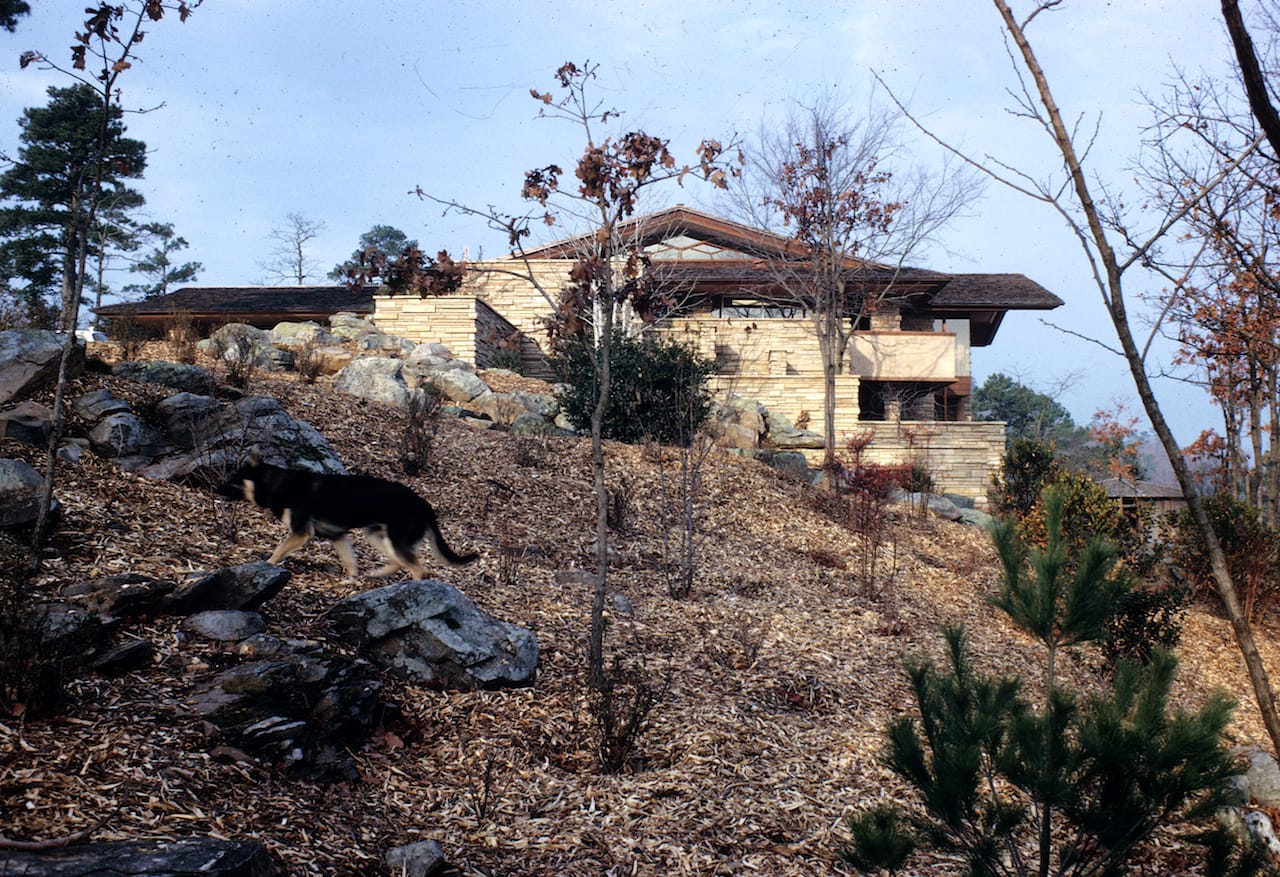 The Hall Residence by Fay Jones in Bentonville 