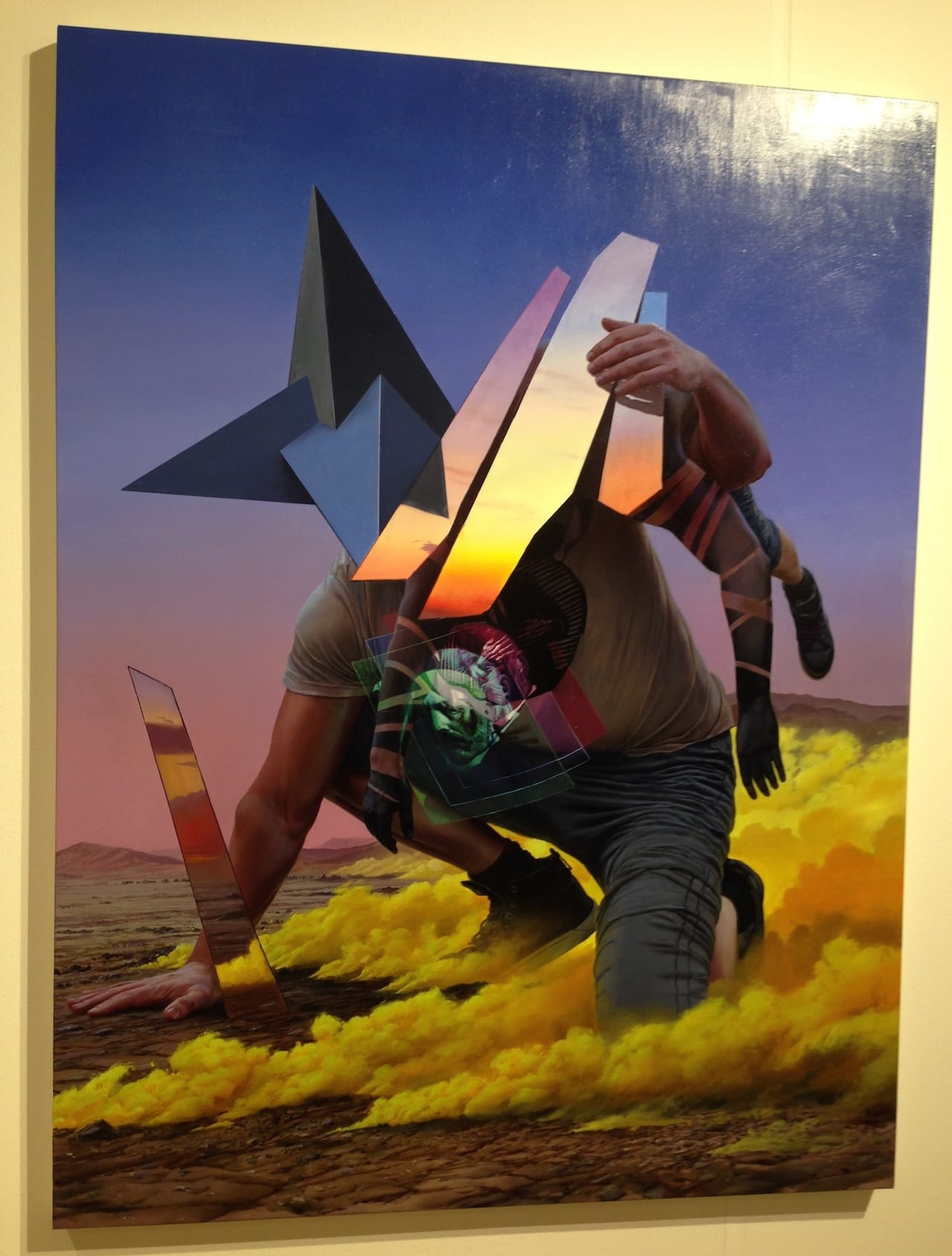 Jean-Pierre Roy, Nachlass, 2015. Oil on canvas, 127 × 96.5 cm. Gallery Poulsen. 