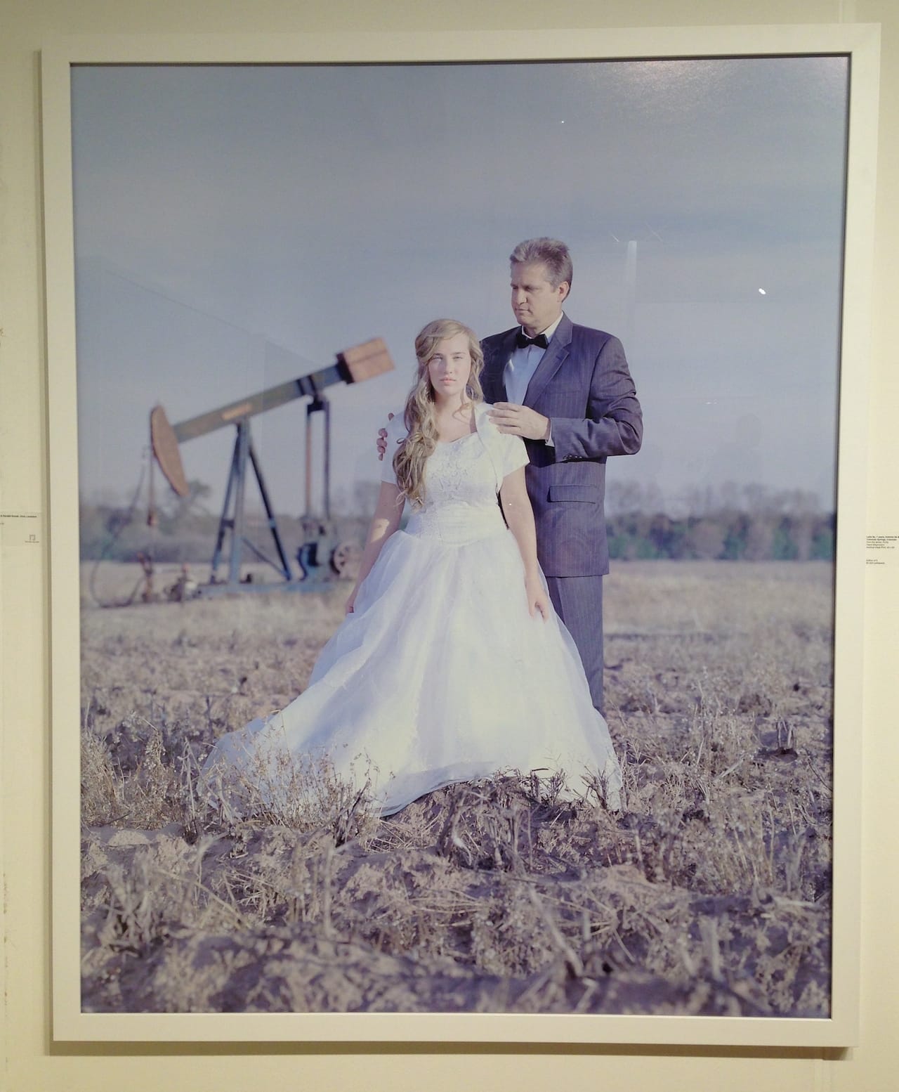 David Magnusson, Rose Smoak, 16 years & and Randall Smoak. Dixie, Louisiana. from the series, Purity. Archival Inkjet Print, 43 x 54 cm. Pictura Gallery. 