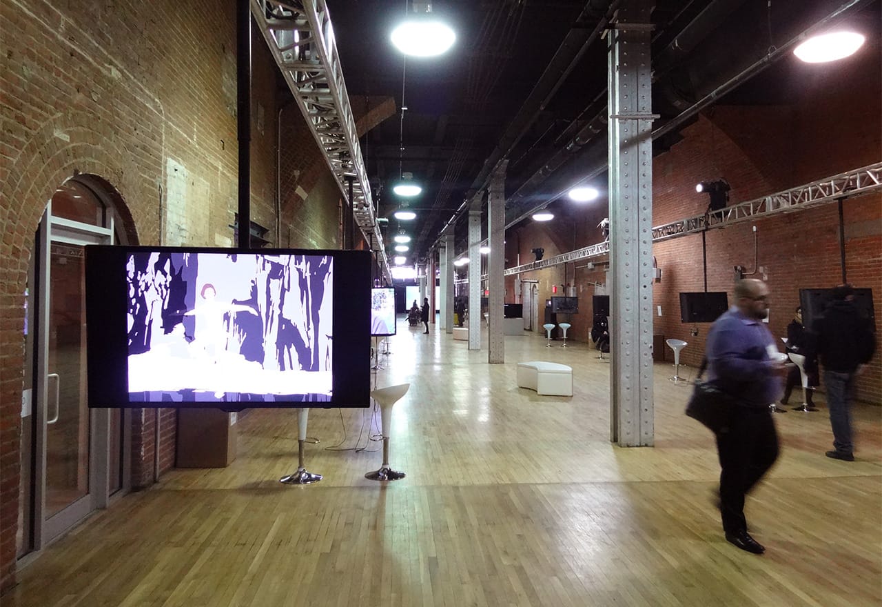 Inside the Moving Image art fair