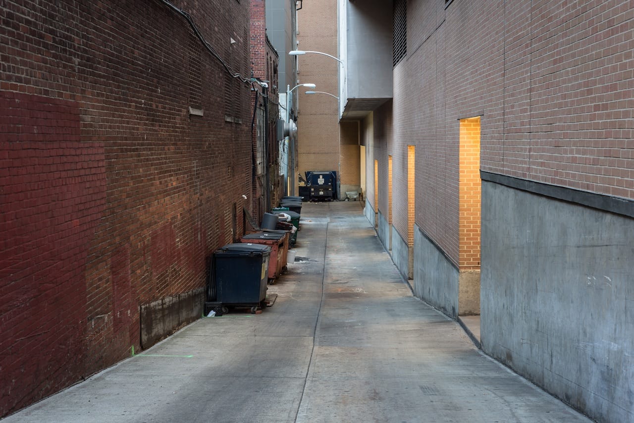 Alley, Across From Ford's Theatre, Washington, DC, 2013