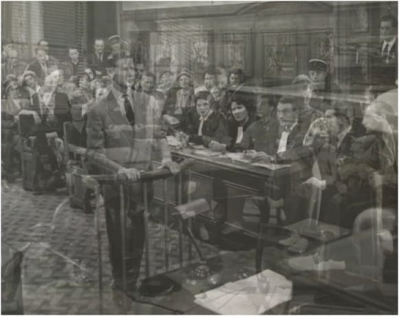 Image by John Stezaker, "Crowd" (2013) (via laxart.org)