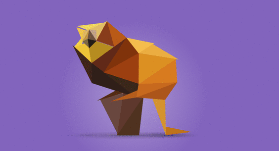 Golden Lion Tamarin transforming into a Golden Poison Frog on 'In Pieces' (GIF by the author for Hyperallergic)