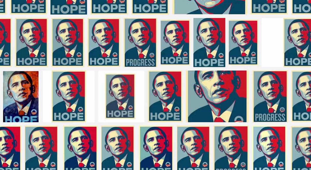 Still from Ondi Timoner, "Shepard Fairey: Obey the Artists" (click to enlarge)