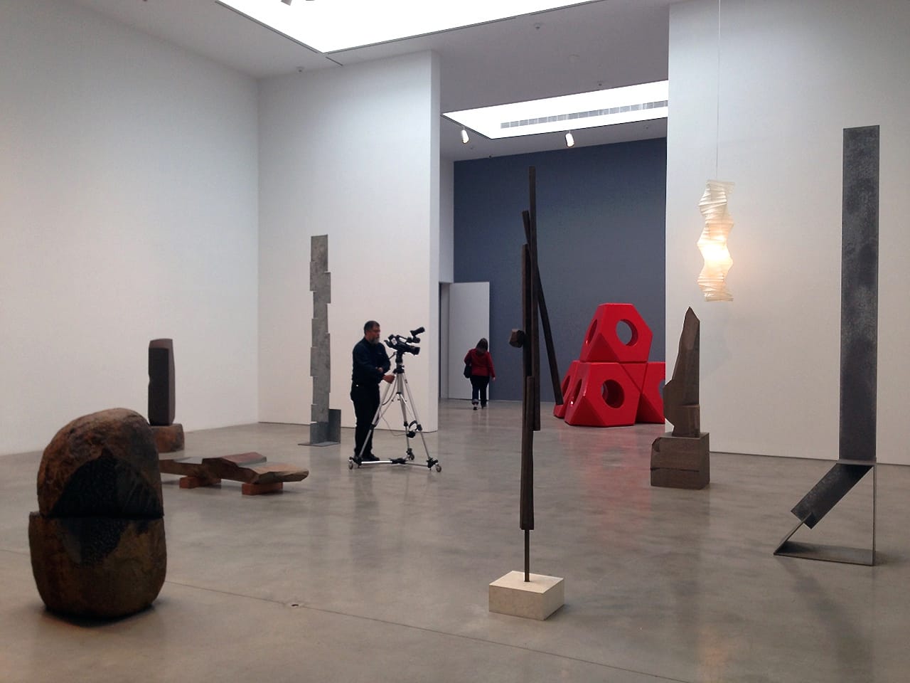 Installation view, 'Isamu Noguchi: Variatons' at Pace Gallery
