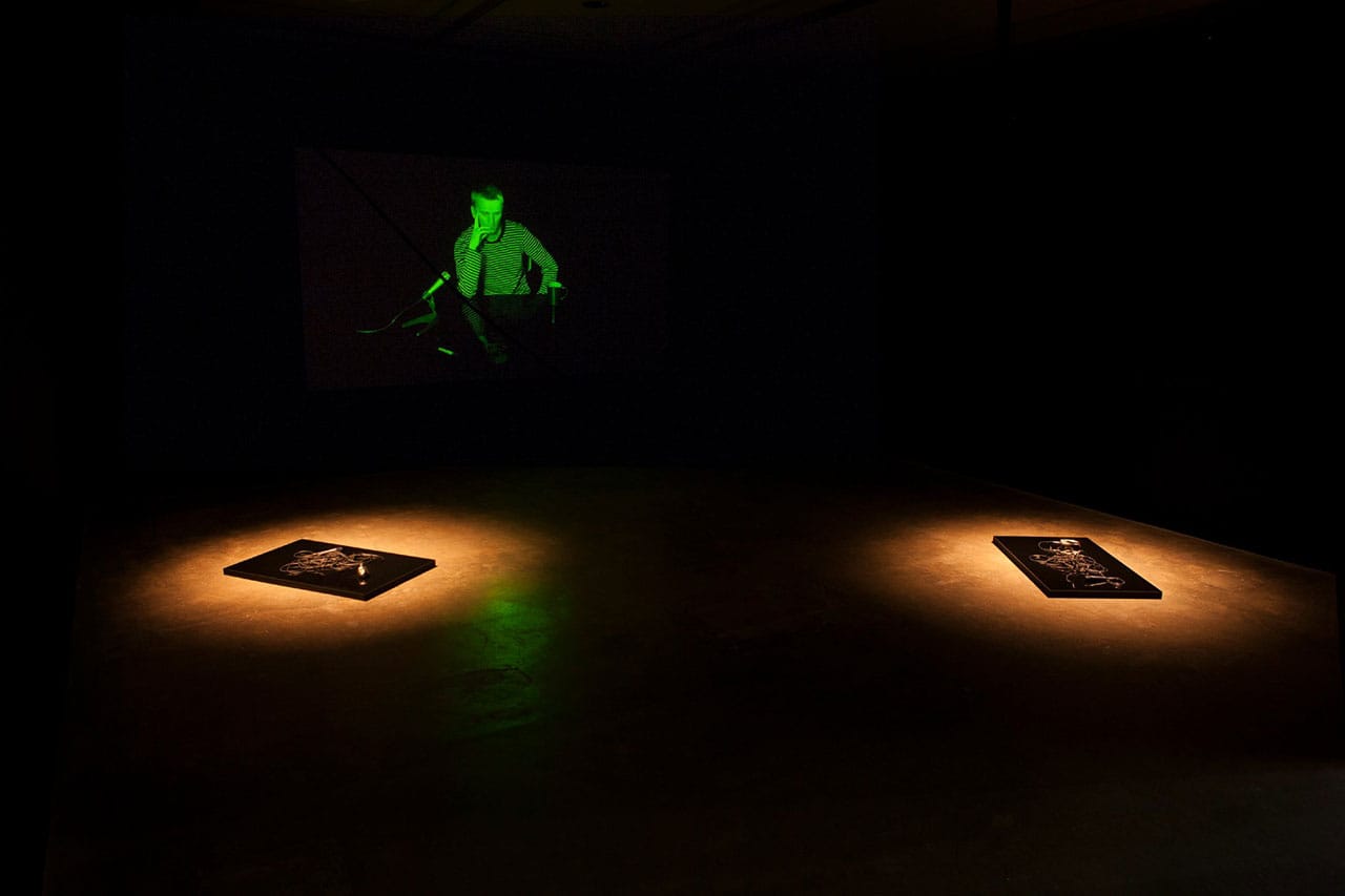 Installation view, 'Garrett Phelan: A Voodoo Free Phenomenon' (2015), at Project Arts Centre