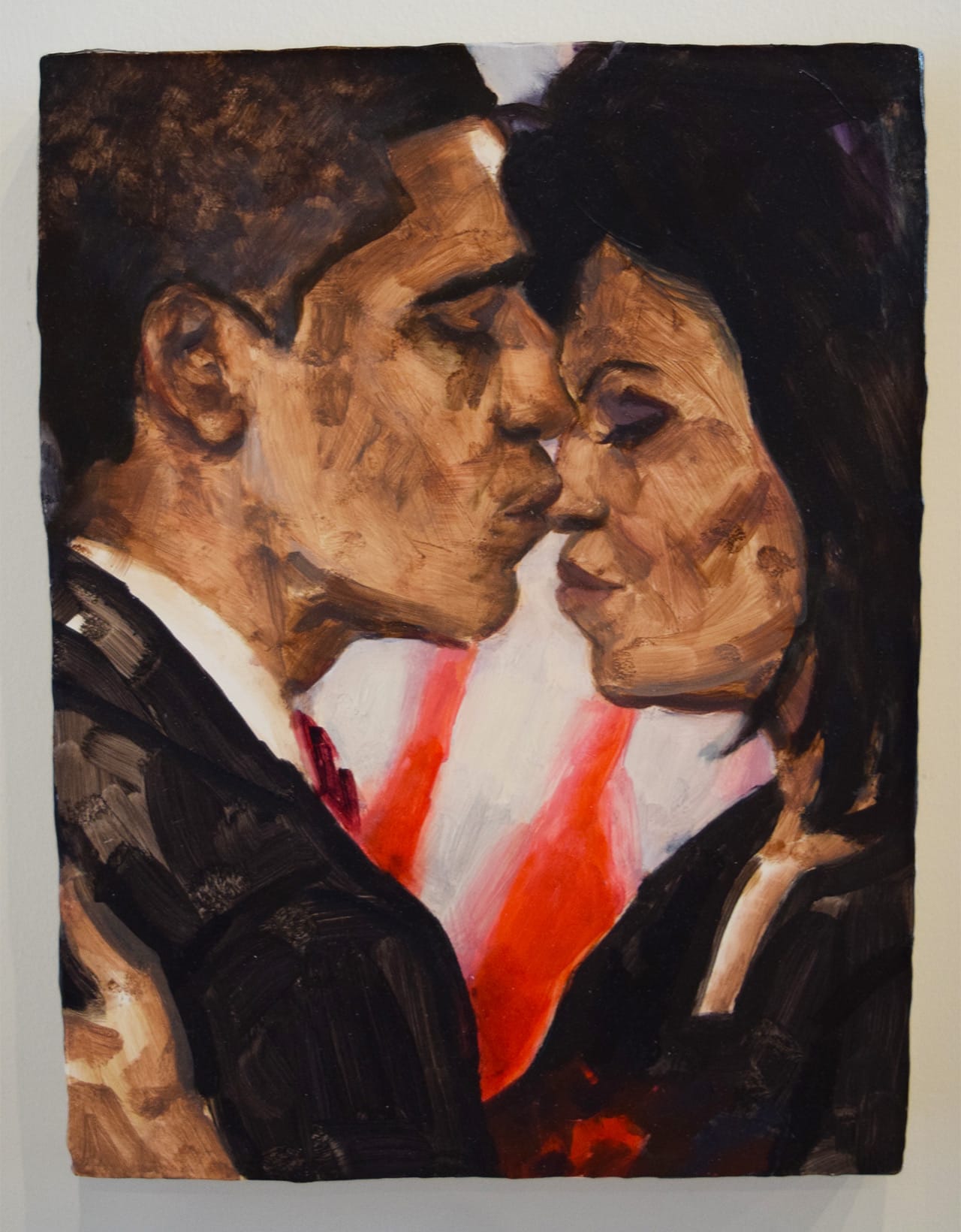 Elizabeth Peyton, "Barack and Michelle" (2008–13)