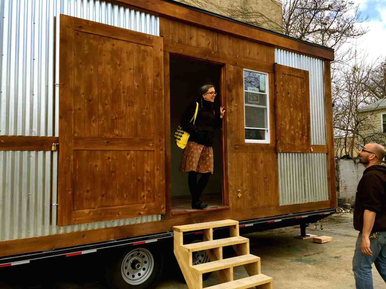 The ArtBuilt Mobile Studios prototype in Philadelphia (courtesy Esther Robinson)