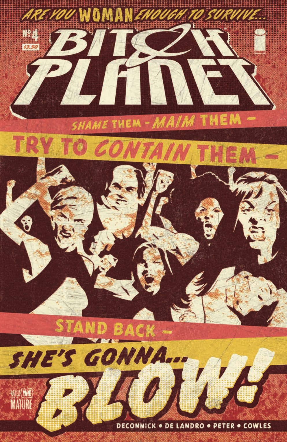 Kelly Sue DeConnick, 'Bitch Planet #4' (click to enlarge)