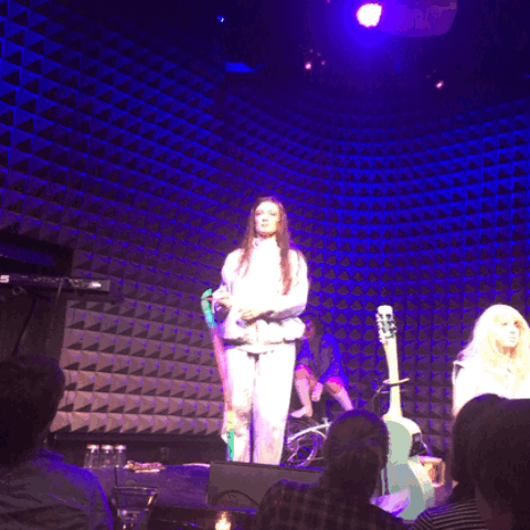 Ann Liv Young "Elektra Cabaret" (2015) (animated GIF by author for Hyperallergic) 