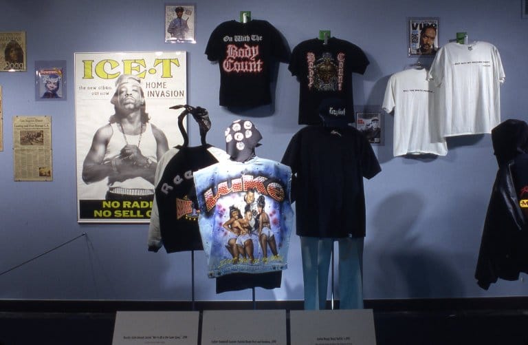 'Hip-Hop Nation: Roots, Rhymes and Rage' at the Brooklyn Museum, 2000 (photo courtesy the Brooklyn Museum)