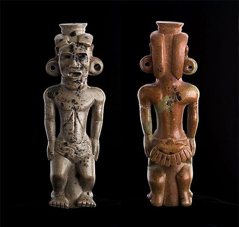 Human Effigy Pipe, Adena or Hopewell, 100 B.C.–A.D. 100, courtesy Ohio History Connection