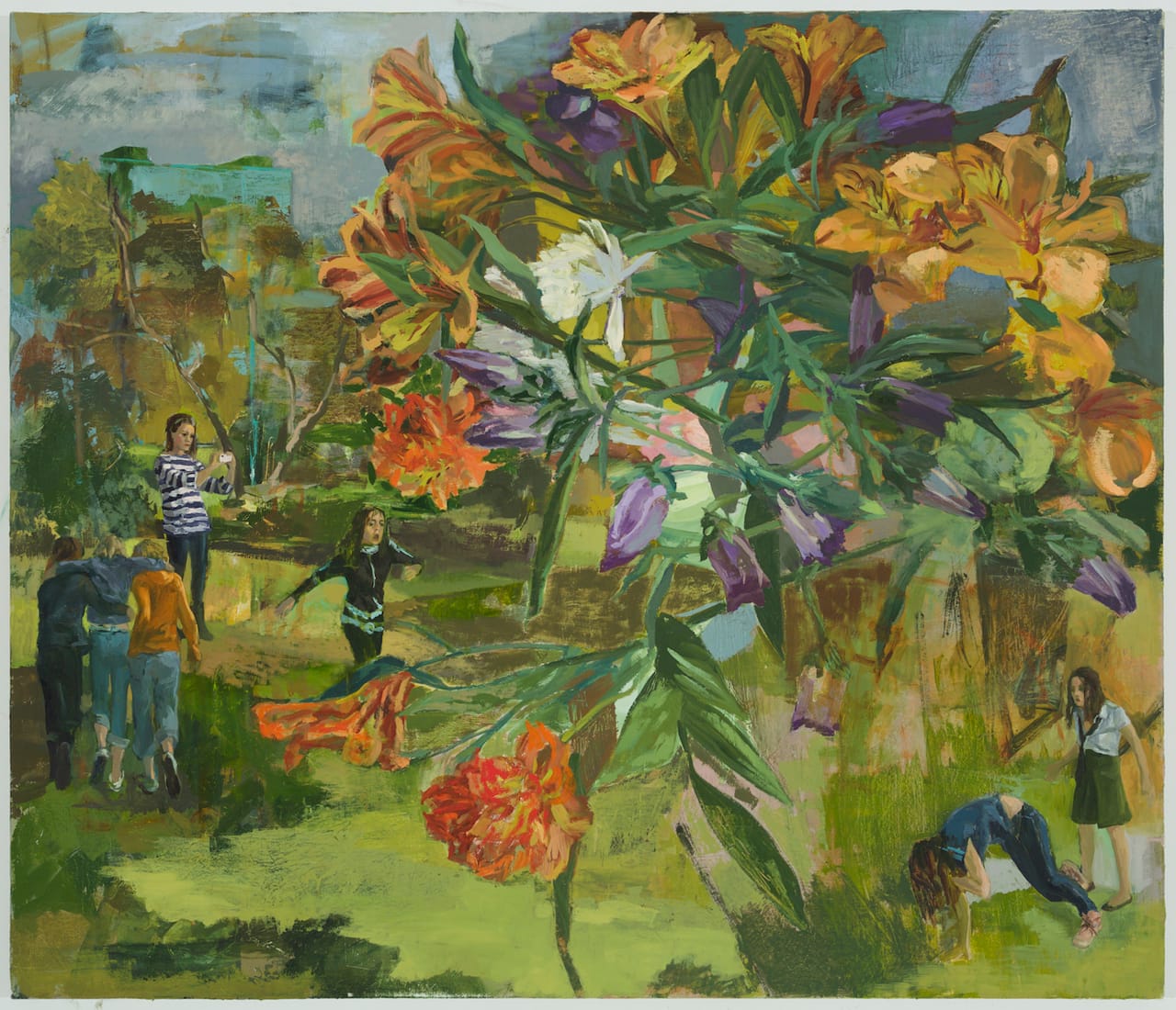 Vera Iliatova Years End, 2015 oil on canvas 42 by 36 inches